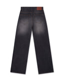 Relaxed Slightly Flared Jeans with Panel Detailing