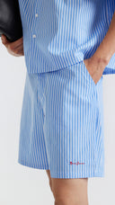 Charmant Lightweight Striped Tailored Shorts